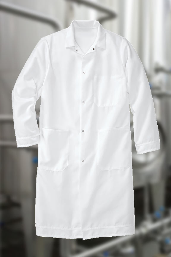 Food industry white on sale coats